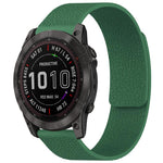 Cinturino per orologio magnetico in silicone con texture litchi xDfind, For Garmin Fenix 8/7X/6X/5X 26mm, For Garmin Fenix 8/7/6/5 22mm
