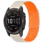 Cinturino per orologio magnetico in silicone con texture litchi xDfind, For Garmin Fenix 8/7X/6X/5X 26mm, For Garmin Fenix 8/7/6/5 22mm