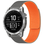 Cinturino per orologio magnetico in silicone con texture litchi xDfind, For Garmin Fenix 8/7X/6X/5X 26mm, For Garmin Fenix 8/7/6/5 22mm