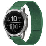 Cinturino per orologio magnetico in silicone con texture litchi xDfind, For Garmin Fenix 8/7X/6X/5X 26mm, For Garmin Fenix 8/7/6/5 22mm