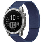 Cinturino per orologio magnetico in silicone con texture litchi xDfind, For Garmin Fenix 8/7X/6X/5X 26mm, For Garmin Fenix 8/7/6/5 22mm