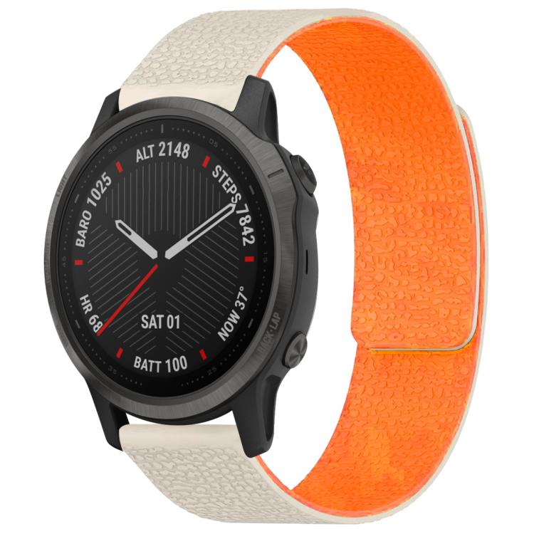 Cinturino per orologio magnetico in silicone con texture litchi xDfind, For Garmin Fenix 8/7S/6S/5S 20mm, For Garmin Forerunner 45 / 45S / Swim 2 18mm