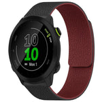 Cinturino per orologio magnetico in silicone con texture litchi xDfind, For Garmin Fenix 8/7S/6S/5S 20mm, For Garmin Forerunner 45 / 45S / Swim 2 18mm