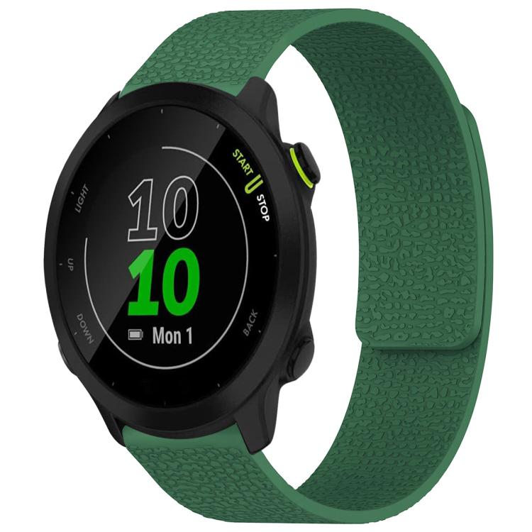 Cinturino per orologio magnetico in silicone con texture litchi xDfind, For Garmin Fenix 8/7S/6S/5S 20mm, For Garmin Forerunner 45 / 45S / Swim 2 18mm