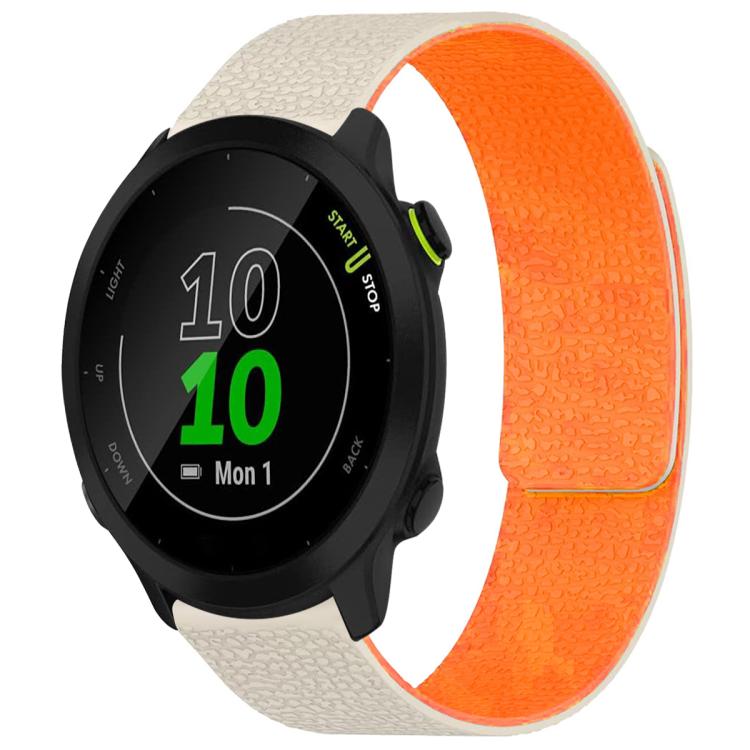 Cinturino per orologio magnetico in silicone con texture litchi xDfind, For Garmin Fenix 8/7S/6S/5S 20mm, For Garmin Forerunner 45 / 45S / Swim 2 18mm