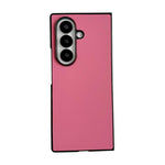 Custodia per telefono Morandi Solid Color con texture effetto pelle, For Samsung Galaxy Z Fold7 5G