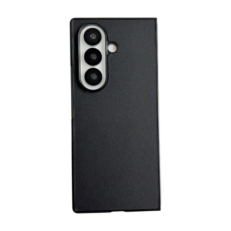 Custodia per telefono Morandi Solid Color con texture effetto pelle, For Samsung Galaxy Z Fold7 5G