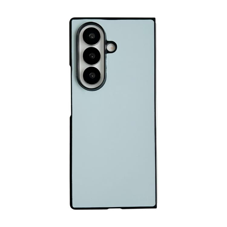Custodia per telefono Morandi Solid Color con texture effetto pelle, For Samsung Galaxy Z Fold7 5G