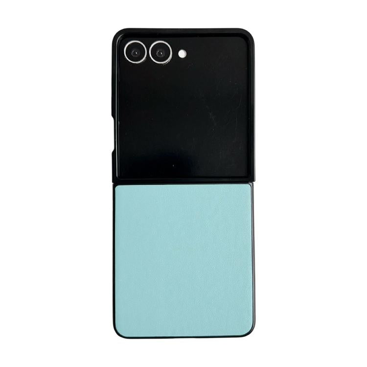 Custodia per telefono Morandi Solid Color con texture effetto pelle, For Samsung Galaxy Z Flip7 5G