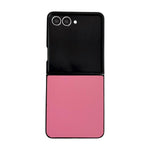 Custodia per telefono Morandi Solid Color con texture effetto pelle, For Samsung Galaxy Z Flip7 5G