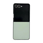 Custodia per telefono Morandi Solid Color con texture effetto pelle, For Samsung Galaxy Z Flip7 5G