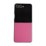 Custodia per telefono Morandi Solid Color con texture effetto pelle, For Samsung Galaxy Z Flip7 5G
