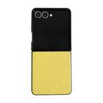 Custodia per telefono Morandi Solid Color con texture effetto pelle, For Samsung Galaxy Z Flip7 5G