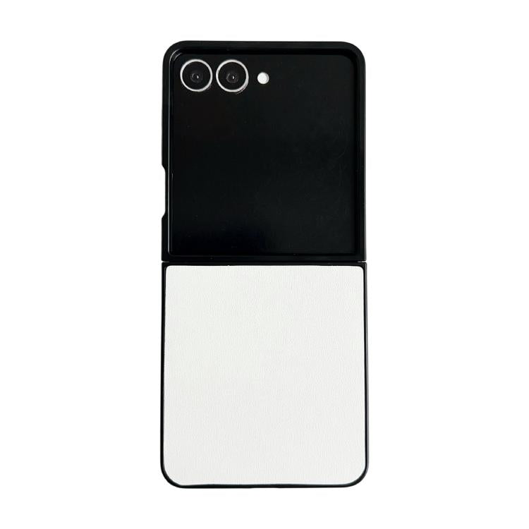 Custodia per telefono Morandi Solid Color con texture effetto pelle, For Samsung Galaxy Z Flip7 5G