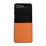 Custodia per telefono Morandi Solid Color con texture effetto pelle, For Samsung Galaxy Z Flip7 5G