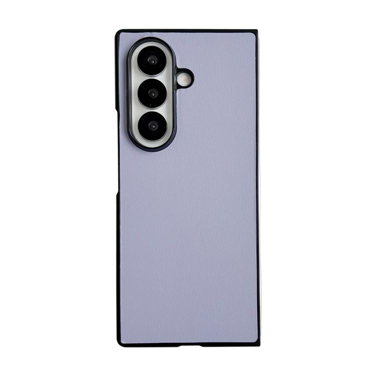 Custodia per telefono Morandi Solid Color con texture effetto pelle, For Galaxy Z Fold8 Ultra 5G