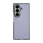 Custodia per telefono Morandi Solid Color con texture effetto pelle, For Galaxy Z Fold8 Ultra 5G