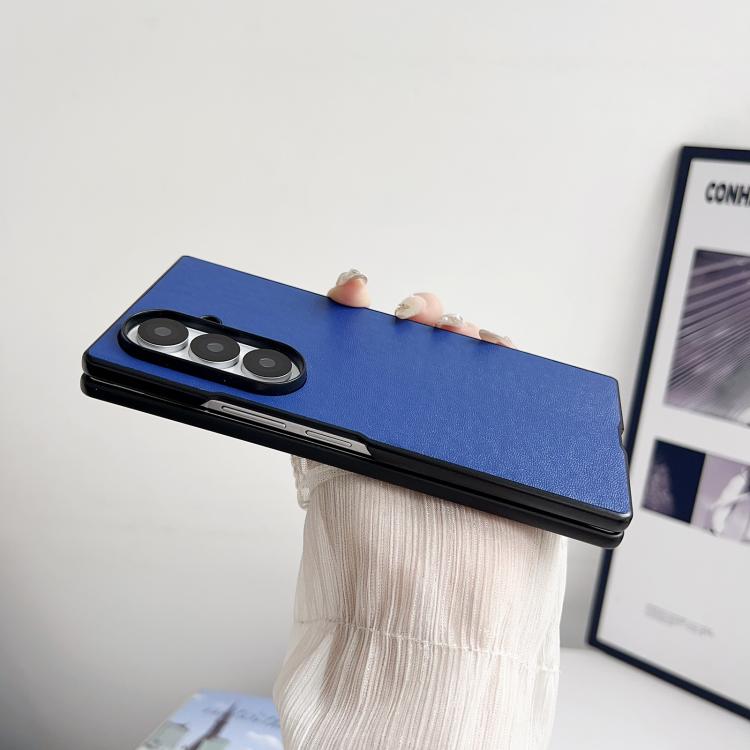 Custodia per telefono Morandi Solid Color con texture effetto pelle, For Galaxy Z Fold8 Ultra 5G