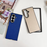 Custodia per telefono Morandi Solid Color con texture effetto pelle, For Galaxy Z Fold8 Ultra 5G