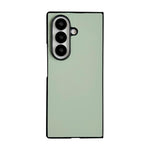 Custodia per telefono Morandi Solid Color con texture effetto pelle, For Galaxy Z Fold8 Ultra 5G
