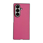 Custodia per telefono Morandi Solid Color con texture effetto pelle, For Galaxy Z Fold8 Ultra 5G