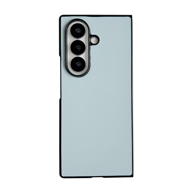 Custodia per telefono Morandi Solid Color con texture effetto pelle, For Galaxy Z Fold8 Ultra 5G