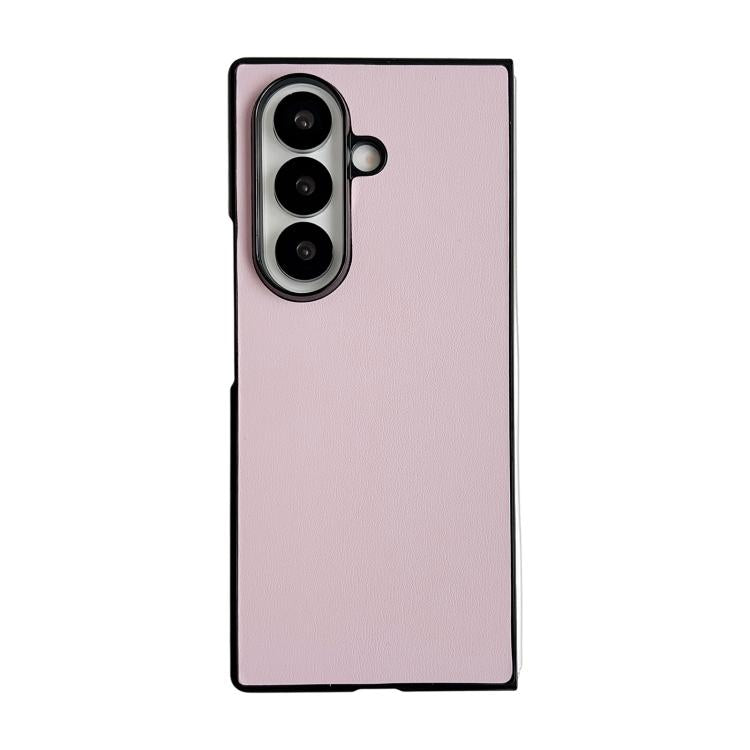 Custodia per telefono Morandi Solid Color con texture effetto pelle, For Galaxy Z Fold8 Ultra 5G
