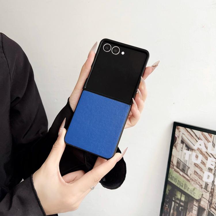 Custodia per telefono Morandi Solid Color con texture effetto pelle, For Galaxy Z Flip8 5G