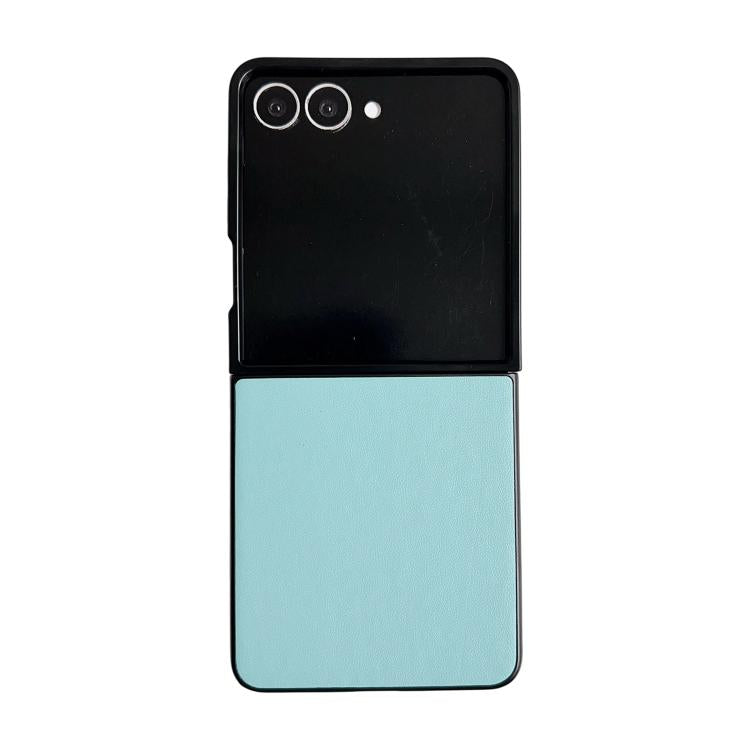 Custodia per telefono Morandi Solid Color con texture effetto pelle, For Galaxy Z Flip8 5G