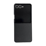 Custodia per telefono Morandi Solid Color con texture effetto pelle, For Galaxy Z Flip8 5G
