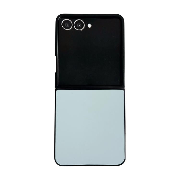 Custodia per telefono Morandi Solid Color con texture effetto pelle, For Galaxy Z Flip8 5G
