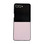 Custodia per telefono Morandi Solid Color con texture effetto pelle, For Galaxy Z Flip8 5G