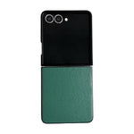Custodia per telefono Morandi Solid Color con texture effetto pelle, For Galaxy Z Flip8 5G