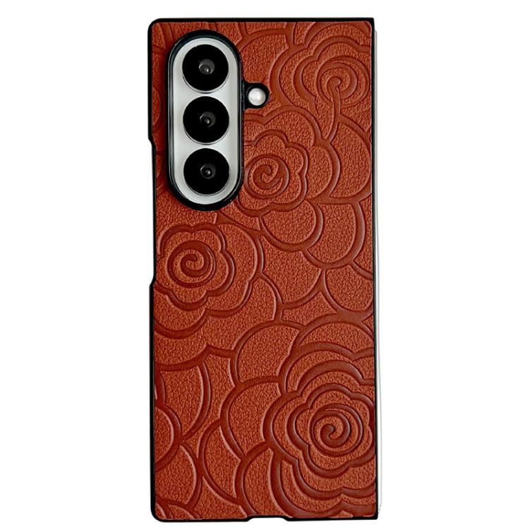 Custodia protettiva per telefono con motivo camelia Impression., For Galaxy Z Fold8 Ultra 5G, For Galaxy Z Flip8 5G, For Samsung Galaxy Z Fold7 5G