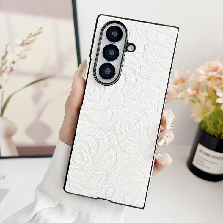 Custodia protettiva per telefono con motivo camelia Impression., For Galaxy Z Fold8 Ultra 5G, For Galaxy Z Flip8 5G, For Samsung Galaxy Z Fold7 5G