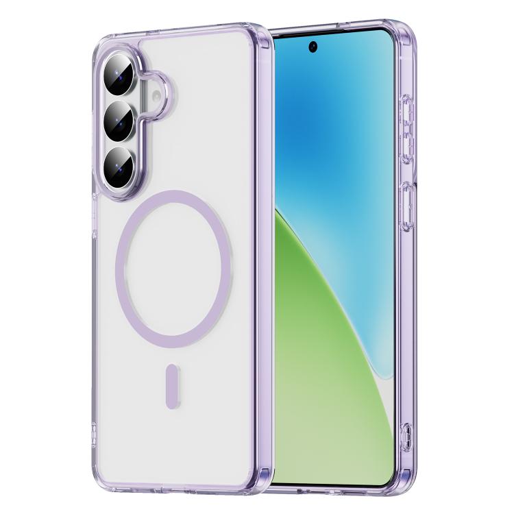 Custodia ibrida in PC TPU con airbag antiurto e MagSafe per telefono., For Galaxy S26 FE 5G, For Samsung Galaxy S26+ 5G, For Samsung Galaxy S26 Edge 5G, For Samsung Galaxy S26 Ultra 5G, For Samsung Galaxy S26 5G, For Samsung Galaxy S25 Edge 5G