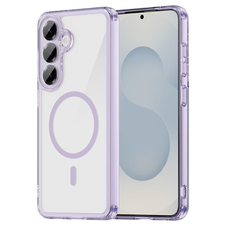 Custodia ibrida in PC TPU con airbag antiurto e MagSafe per telefono., For Samsung Galaxy S25 5G, For Samsung Galaxy S25+ 5G, For Samsung Galaxy S25 Ultra 5G, For Galaxy S24 Ultra 5G, For Samsung Galaxy S24+ 5G, For Samsung Galaxy S24 5G