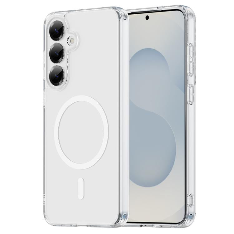 Custodia ibrida in PC TPU con airbag antiurto e MagSafe per telefono., For Samsung Galaxy S25 5G, For Samsung Galaxy S25+ 5G, For Samsung Galaxy S25 Ultra 5G, For Galaxy S24 Ultra 5G, For Samsung Galaxy S24+ 5G, For Samsung Galaxy S24 5G