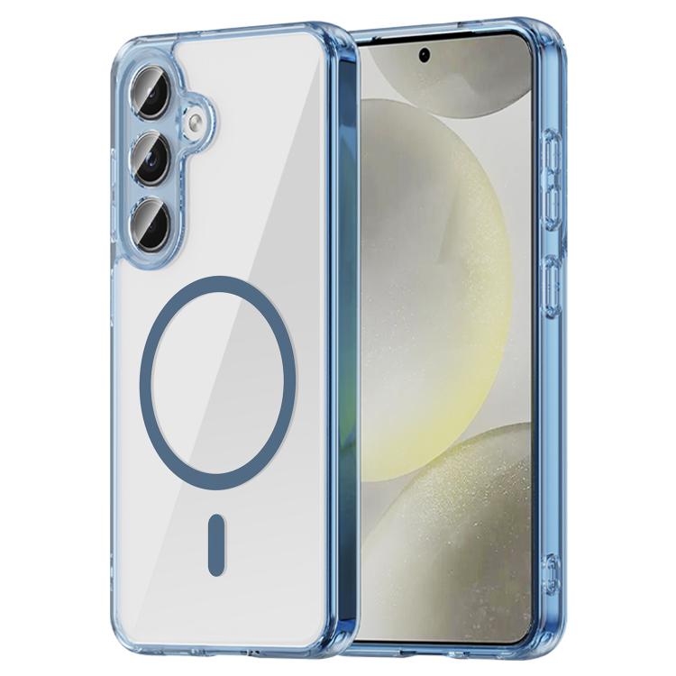 Custodia ibrida in PC TPU con airbag antiurto e MagSafe per telefono., For Samsung Galaxy S25 5G, For Samsung Galaxy S25+ 5G, For Samsung Galaxy S25 Ultra 5G, For Galaxy S24 Ultra 5G, For Samsung Galaxy S24+ 5G, For Samsung Galaxy S24 5G