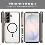 Custodia ibrida in PC TPU con airbag antiurto e MagSafe per telefono., For Galaxy S26 FE 5G, For Samsung Galaxy S26+ 5G, For Samsung Galaxy S26 Edge 5G, For Samsung Galaxy S26 Ultra 5G, For Samsung Galaxy S26 5G, For Samsung Galaxy S25 Edge 5G