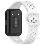 Cinturino per orologio in silicone traspirante a tinta unita con fibbia colorata xDfind, For Samsung Galaxy Fit3