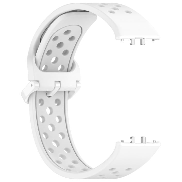 Cinturino per orologio in silicone traspirante a tinta unita con fibbia colorata xDfind, For Samsung Galaxy Fit3