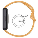 Cinturino per orologio in silicone traspirante a tinta unita con fibbia colorata xDfind, For Samsung Galaxy Fit3