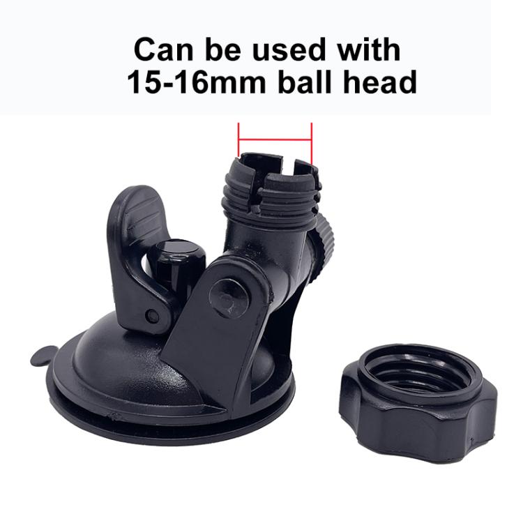 Supporto a ventosa per piastrelle in vetro con testa a sfera da 15-16 mm, 55mm, 70mm Black Glue, 70mm Epoxy
