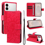 Custodia per telefono in pelle con motivo a girasole in rilievo., For Galaxy S26 FE 5G, For Galaxy S26+ 5G, For Galaxy S26 Edge 5G