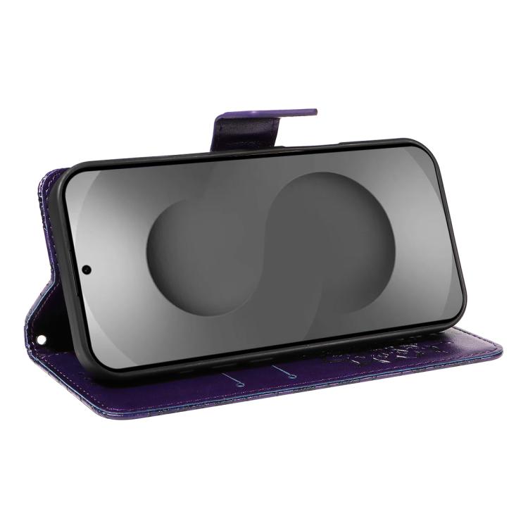 Custodia per telefono in pelle con motivo a girasole in rilievo., For Galaxy S26 Ultra 5G, For Galaxy S26 5G, For Galaxy S25 FE 5G