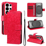 Custodia per telefono in pelle con motivo a girasole in rilievo., For Galaxy S26 Ultra 5G, For Galaxy S26 5G, For Galaxy S25 FE 5G
