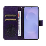 Custodia per telefono in pelle con motivo a girasole in rilievo., For Galaxy S26 FE 5G, For Galaxy S26+ 5G, For Galaxy S26 Edge 5G