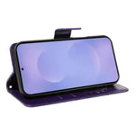 Custodia per telefono in pelle con motivo a girasole in rilievo., For Galaxy S26 FE 5G, For Galaxy S26+ 5G, For Galaxy S26 Edge 5G