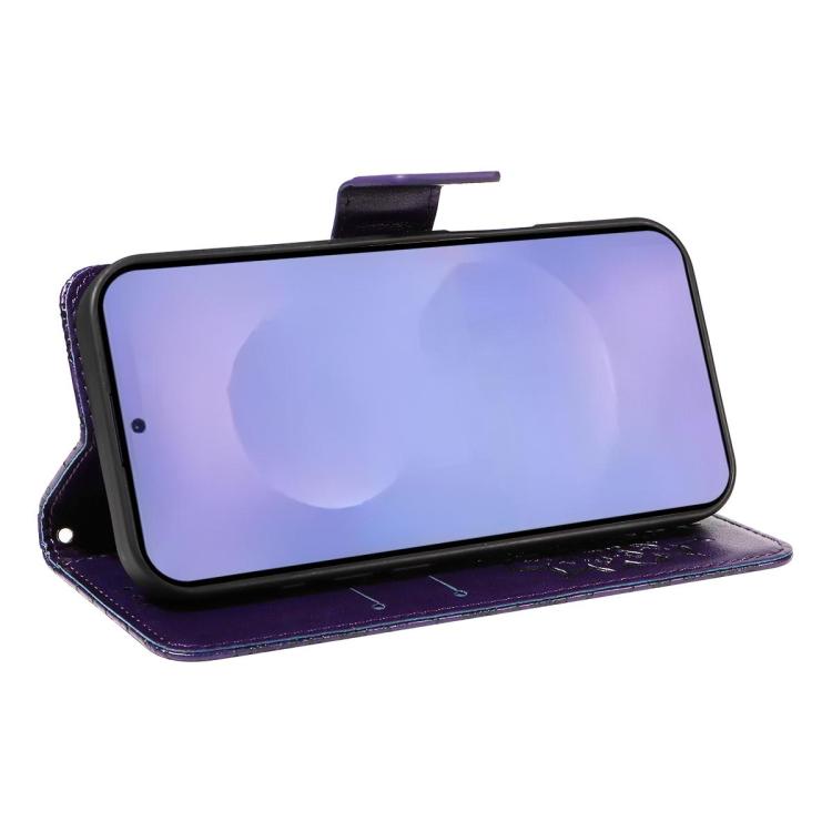 Custodia per telefono in pelle con motivo a girasole in rilievo., For Galaxy S26 FE 5G, For Galaxy S26+ 5G, For Galaxy S26 Edge 5G